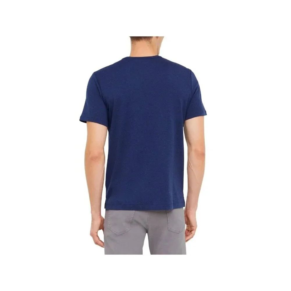NWT Banana Republic Men's XL Blue Luxe Touch Tee T-Shirt 100% Cotton